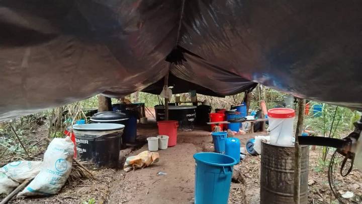 Destruyen mega cristalizadero de cocaína en Orocué, Casanare