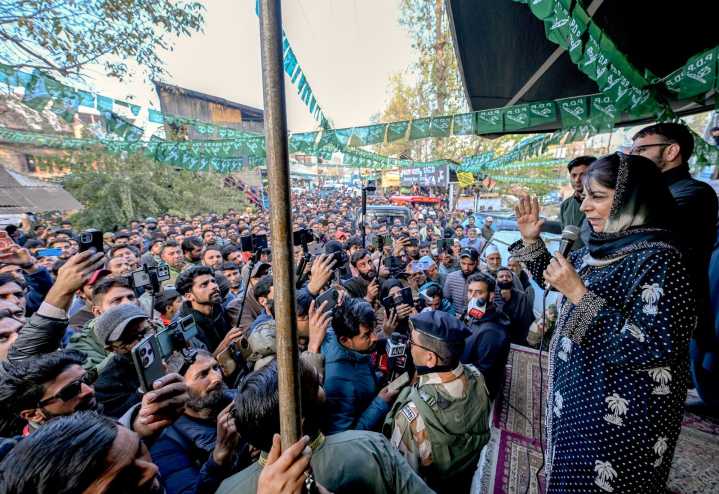 Name one achievement of NC Govt in a year : Mehbooba Mufti