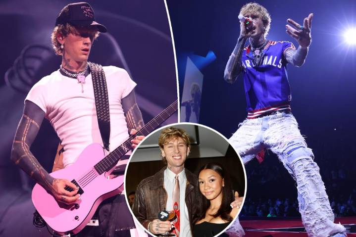MGK dedicates 'Lost Americana' LA show to daughters Casie and Saga Blade