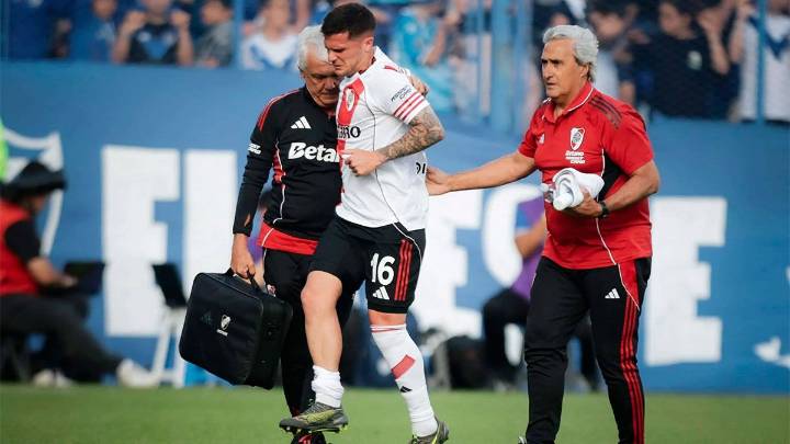 Otro dolor de cabeza para Gallardo: se confirmó la lesión de Fabricio Bustos