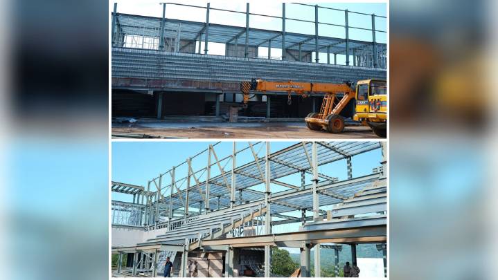 CM reviews progress of P.A. Sangma Sports Complex in Tura