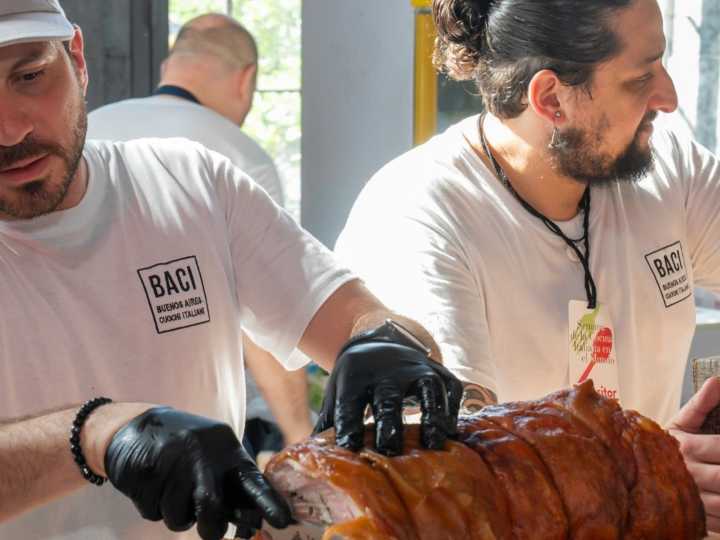 Feria gastronómica italiana con entrada gratis: pastas, quesos, embutidos y helados con descuentos, sorteos y Donato de Santis en vivo