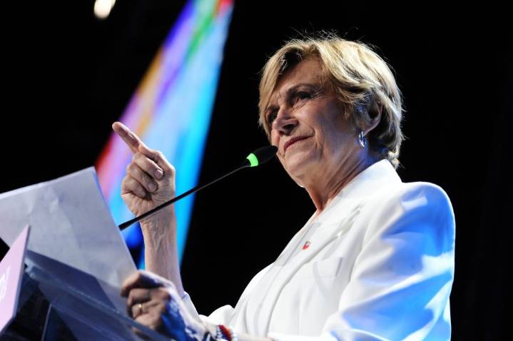 Evelyn Matthei y apoyo de José Piñera a Kast: "Yo tengo todo el apoyo de la gente cercana al presidente"