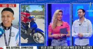 Tras la colecta de QPS, Raúl pudo comprarse una moto para seguir trabajando