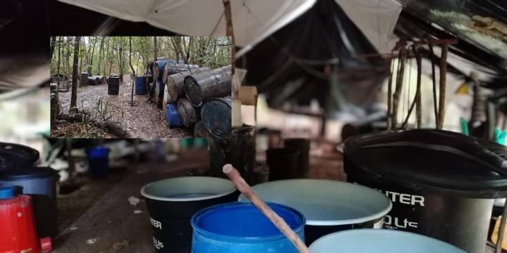 Ejército Nacional destruyó mega cristalizadero de cocaína, en Casanare: producían cinco toneladas semanales de droga