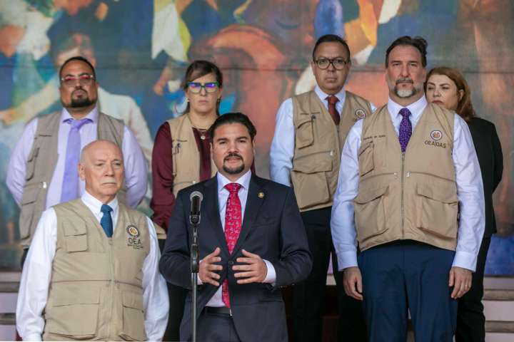 El responsable de la misión de la OEA pronostica «paz y tranquilidad» en las elecciones de Honduras del 30 de noviembre.