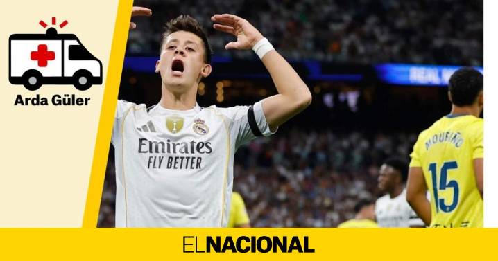 Lesión de Arda Güler: qué le pasa, qué lesión tiene y cuánto tiempo estará de baja