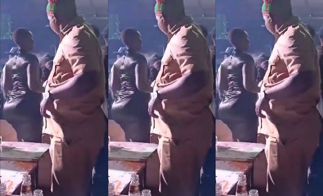 Man Fails To Hold Himself After Noticing Woman With Big Nyash In The Club (Watch Video)