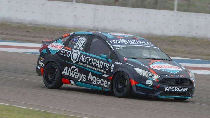 Agustín Canapino marcó la pole position en la Clase 3 del TN