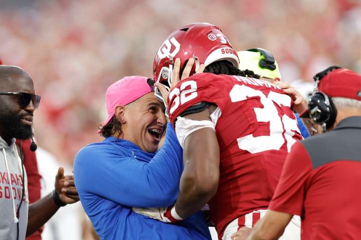 R Mason Thomas, Oklahoma star, expected to be out for Alabama game