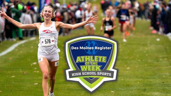 Vote Des Moines Register female Athlete of the Week Oct. 26
