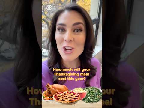 How much will your Thanksgiving meal cost this year? #shorts