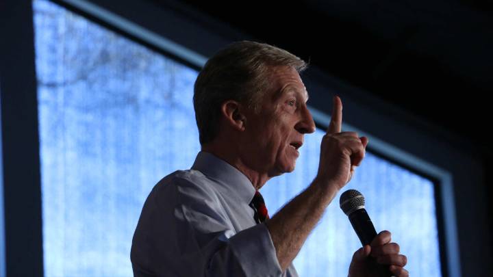 Billionaire activist Tom Steyer joins race to succeed…