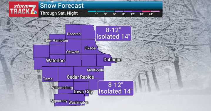 WINTER STORM this weekend