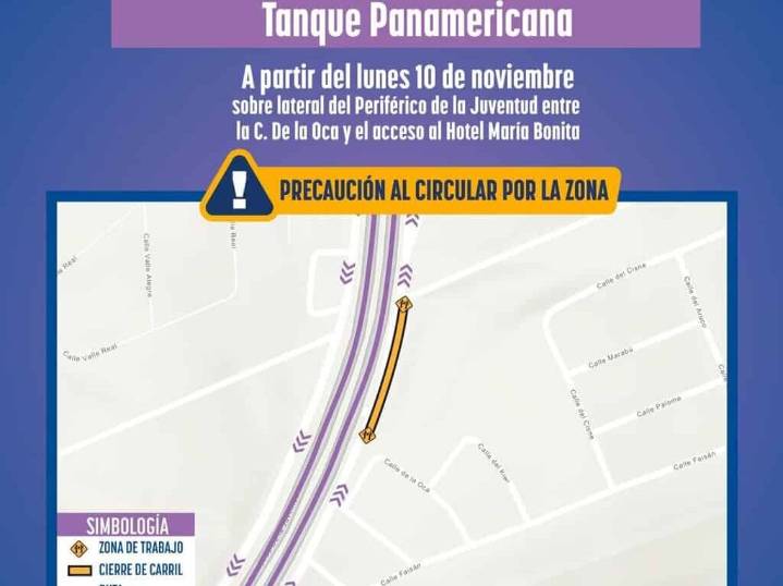 Reubicará JMAS Chihuahua línea de conducción del tanque Panamericana este lunes
