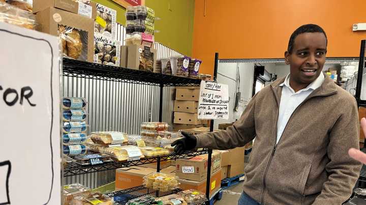 Rep. Neguse, at Larimer food bank, says Trump can and must fund SNAP