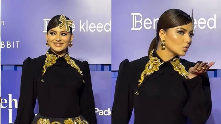 'Urva'- Chiiiiii: Fans Mock Urvashi Rautela As She Receives Award At Himesh Reshammiya's Concert In Mumbai