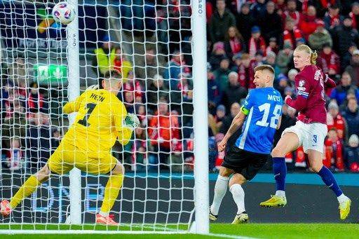 Haaland's two goals bring Norway to the brink of World Cup qualification