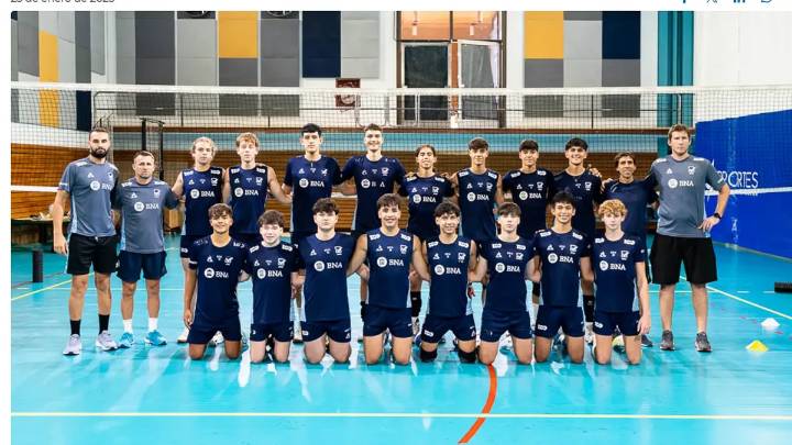 Comodoro será sede del Campeonato Sudamericano U17 de vóley masculino