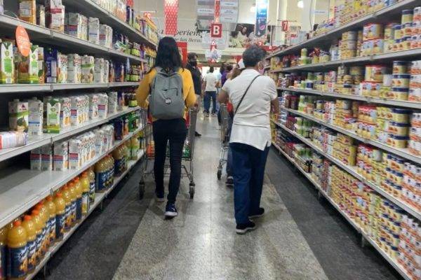 Canasta básica en Caroní se acerca a los 600 dólares