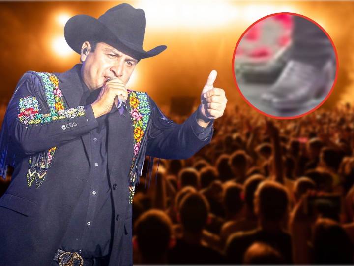 "Es un grosero": Julión Álvarez destruye el iPhone 17 de una fan en pleno concierto