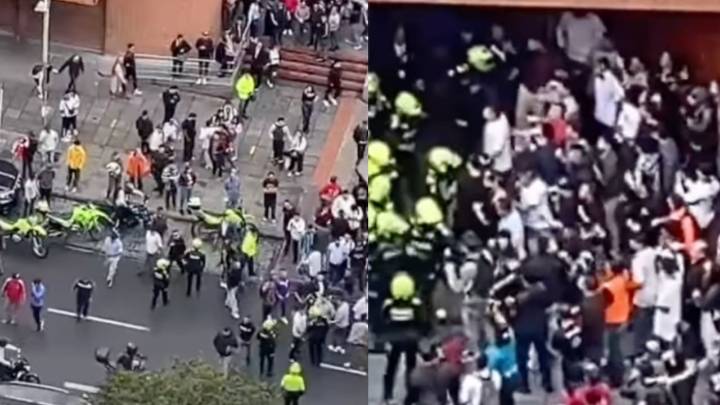 Vuelve y juega: comunidad intentó linchar a un ciudadano en el centro comercial Unilago de Bogotá