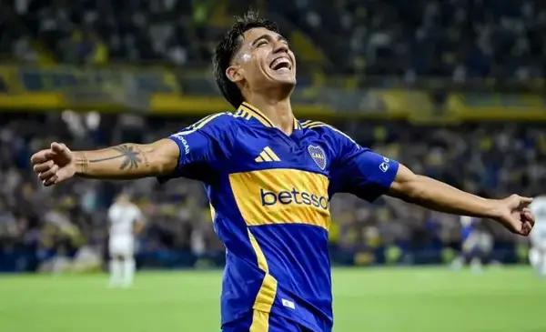 Video | El gol de Exequiel Zeballos para Boca ante Estudiantes
