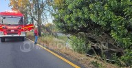 Se registra accidente sobre la Morelia-Pátzcuaro esta mañana de viernes