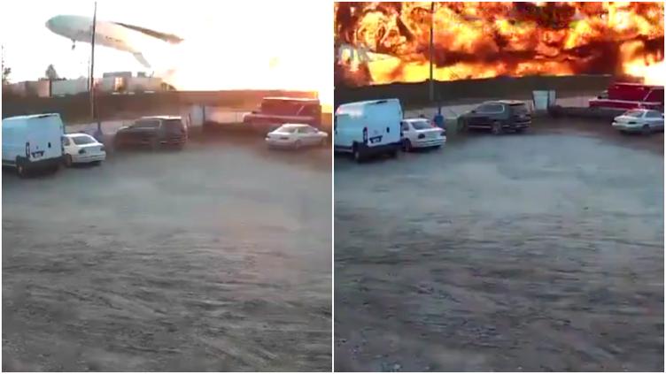 Revelan nuevo video de avionazo en Kentucky 🎦