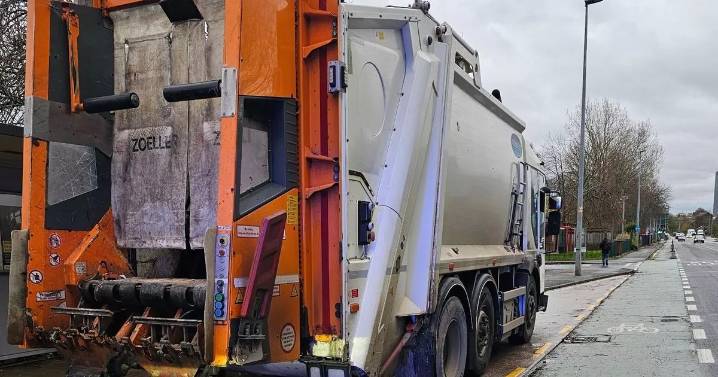 'Drug driving' binman caught in the act