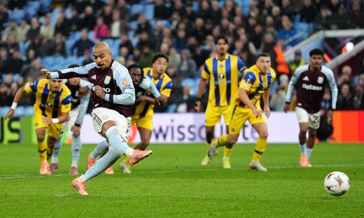 Aston Villa 2-0 Maccabi Tel Aviv: Villans cruise to routine win as supporters arrested at pre
