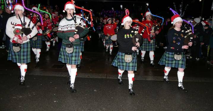 Dazzling Bideford Christmas switch-on with music and magic