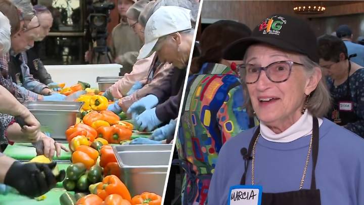 Woman celebrates 80th birthday preparing meals for underserved communities
