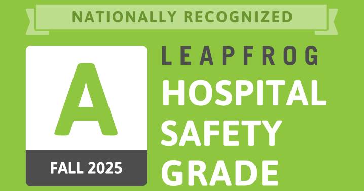 Saint Joseph London earns national recognition with an ‘A’ Hospital Safety Grade from The Leapfrog Group