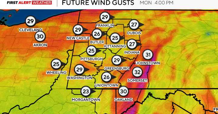Perfect football weather in place for the Steelers vs. Colts game in Pittsburgh