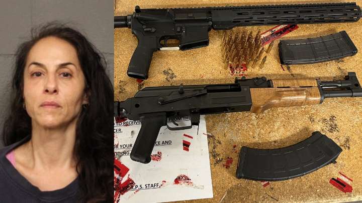 Cook County woman charged after rifles found in SUV during traffic stop