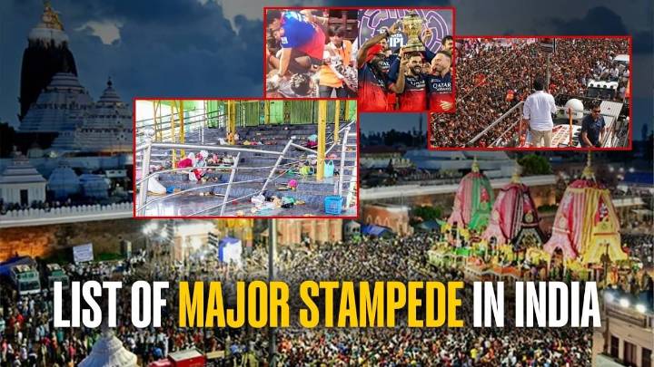 Major Stampedes in India: From Andhra Pradesh to Karur in 2025 India News