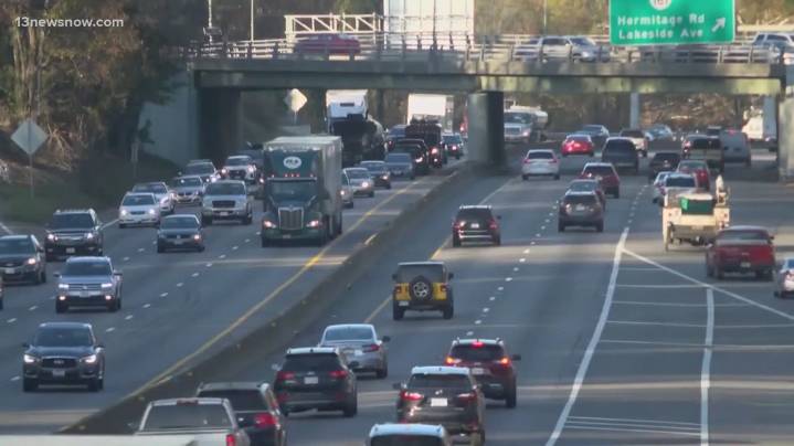 VDOT to lift most lane closures for Thanksgiving travel