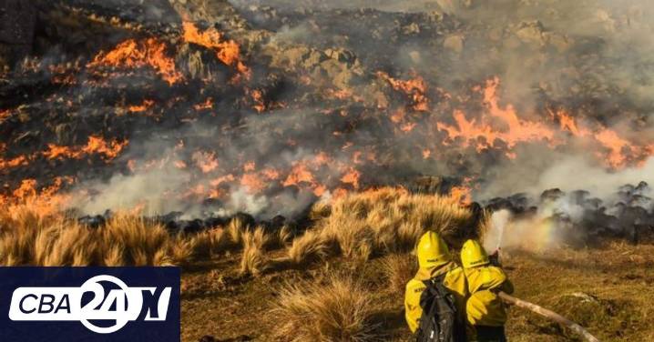 Advierten por un miércoles de extremo riesgo por incendios en Córdoba