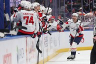 Wilson scores twice as the Capitals beat the Islanders 4