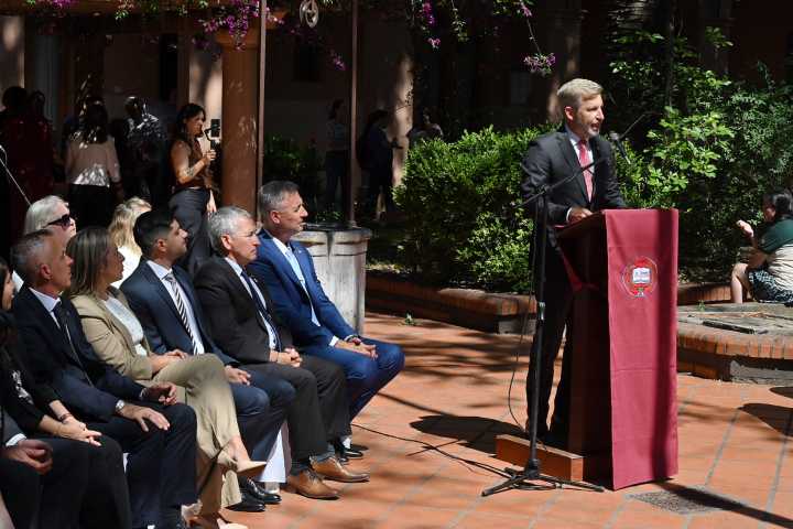 Frigerio reivindicó el legado de Urquiza en sesión legislativa en Concepción del Uruguay