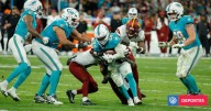 Dolphins celebraron en el Bernabéu: Miami ganó primer partido de la NFL en España