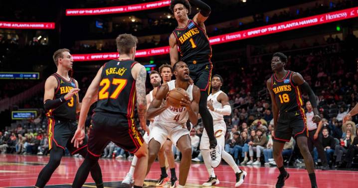 Jalen Johnson's triple-double leads Hawks to 130-123 victory over Cavaliers in NBA Cup game