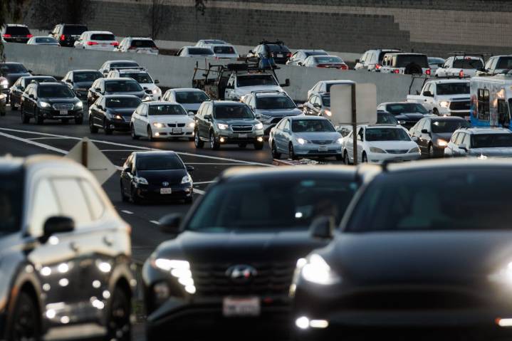 ‘It doesn’t matter what time you leave:’ 9.6 million holiday drivers to pack California roads