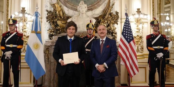 Peter Lamelas habló tras iniciar su ciclo como embajador: “Es un momento único para la relación entre EEUU y Argentina”