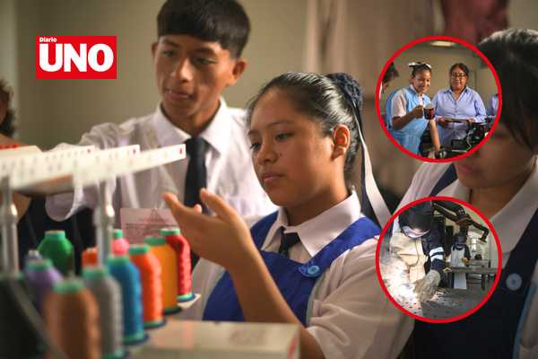 Minedu equipa 35 colegios públicos con talleres técnicos de última generación
