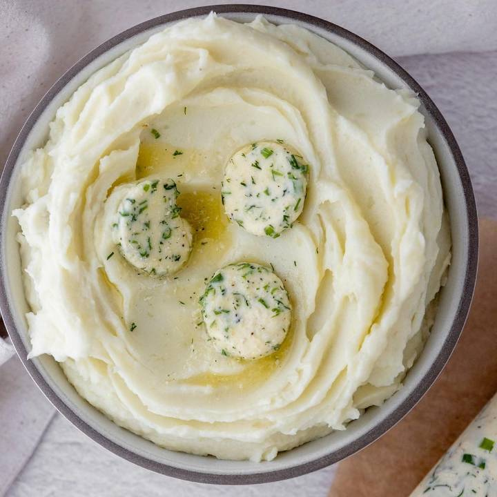 Hetal Vasavada’s Mashed Potatoes with Horseradish & Dill Butter Recipe