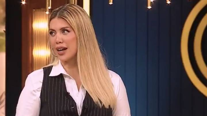 Wanda Nara descolocó a un participante al tirarle onda en plena gala de MasterChef Celebrity
