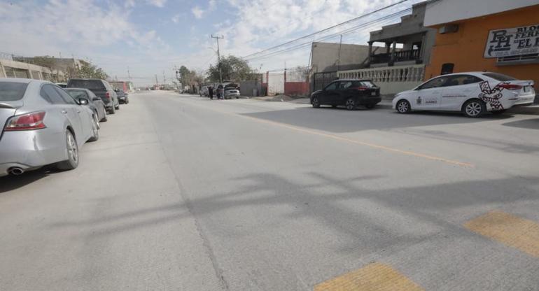 Pavimentaron calle Zafra con programa 25