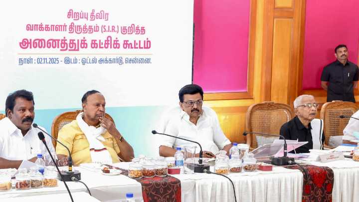 After all-party meeting, DMK files SC petition against EC's Tamil Nadu SIR